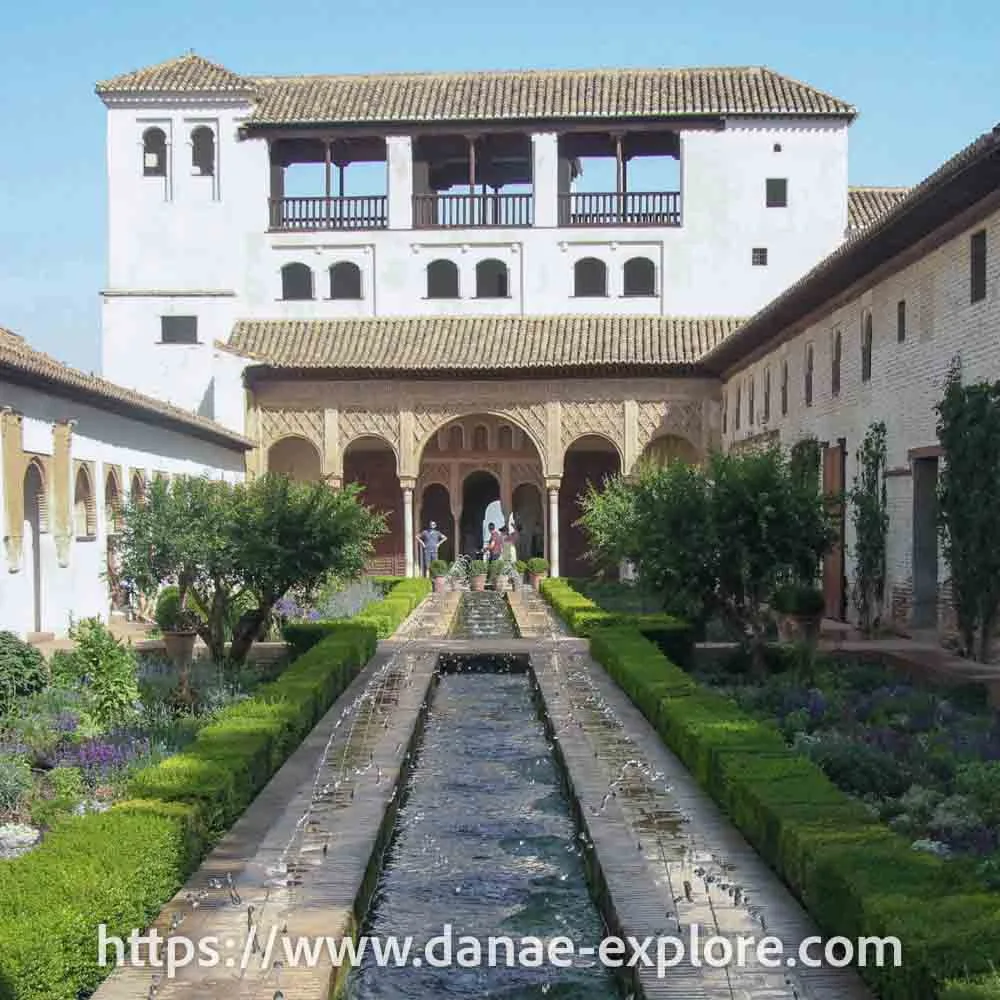 Jardins Generalife, Alhambra, Espanha, parte de nosso roteiro de dez dias pelo Sul da Espanha