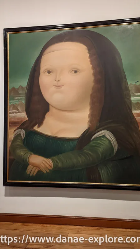 Museo Botero, Monalisa, Colombia