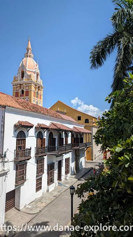 Cartagena de Indias - view of the Inquisition Museum