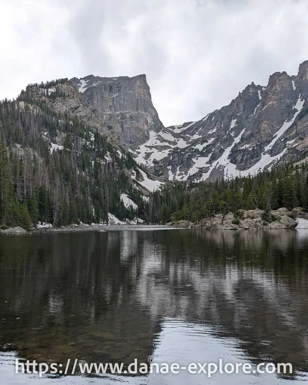 Dream Lake - Rocky Mountain National Park - trails in the Bear Lake region