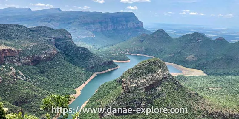 Blyde River Canyon, South Africa, seen from the Three Rondavels viewpoint, South Africa