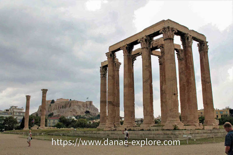 Templo de Zeus Olímpico, Atenas, Roteiro de 15 dias pelo Peloponeso, Grécia continental