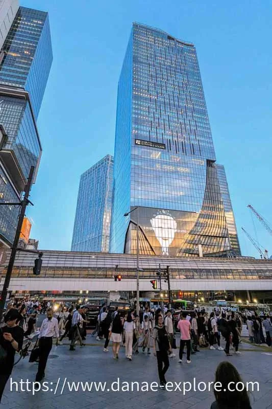 Shibuya Sky Building, Tokyo - one of the coolest areas to stay in Tokyo, Japan