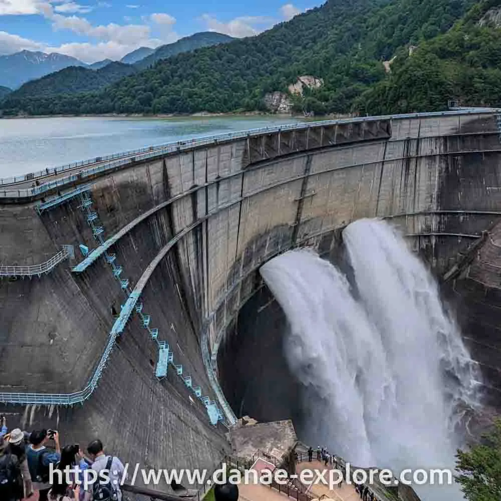 Kurobe Dam - Tateyama Kurobe Alpine Route, Japanese Alps, Japan