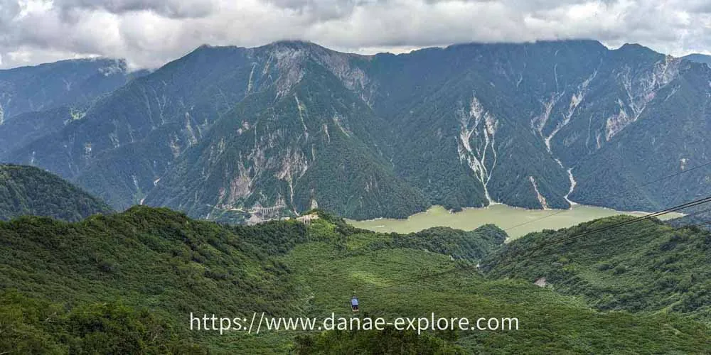 Tateyama Kurobe Alpine Route, view from Daikanbo, Japan