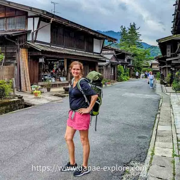 I'm traveling with just my backpack in Japan, check out my tips on how to travel with just hand luggage, www.danae-explore.com