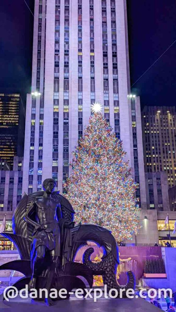 Árvore de Natal do Rockefeller Center em Nova Iorque