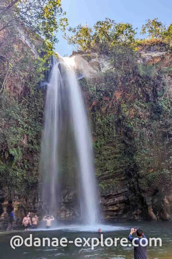 Cachoeira do Abade, em Pirenopolis, Goiás.