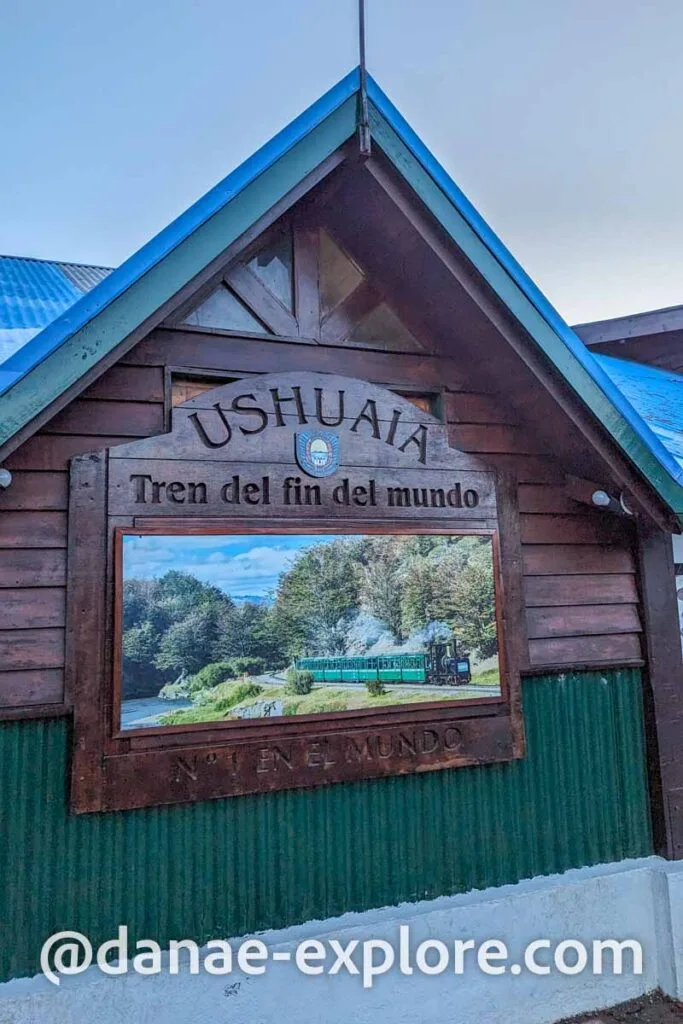 Starting station of the End of the World Train