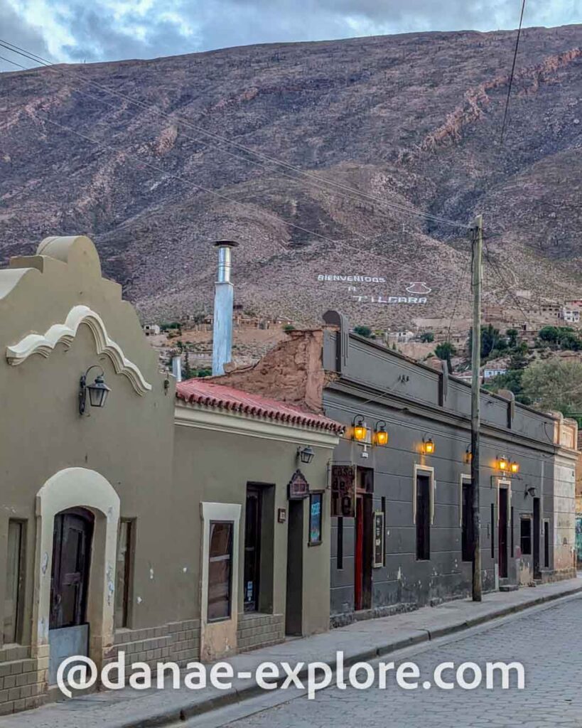 Casas tradicionais, em adobe e pedra, em Tilcara, a primeira parada de nosso roteiro pelo norte da Argentina